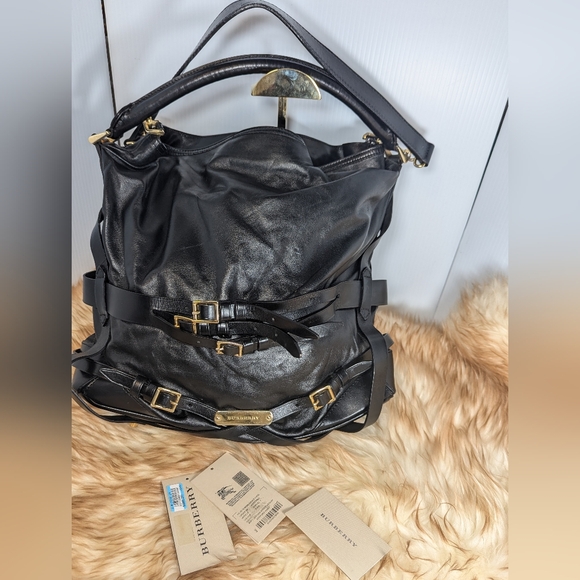 Burberry Leather Buckle Bucket handbag - Picture 7 of 13